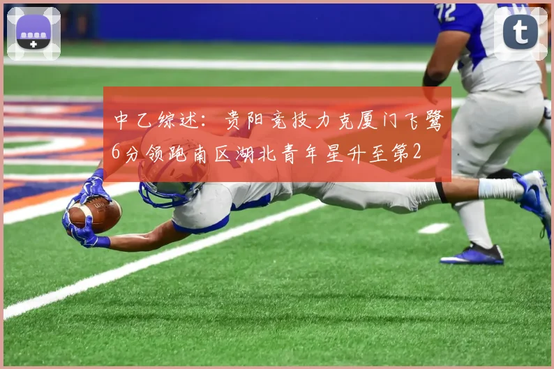 中乙综述：贵阳竞技力克厦门飞鹭6分领跑南区湖北青年星升至第2